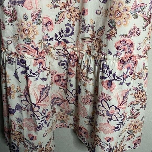 Who What Wear Tea Party Floral Midi Dress Size S - Picture 10 of 12